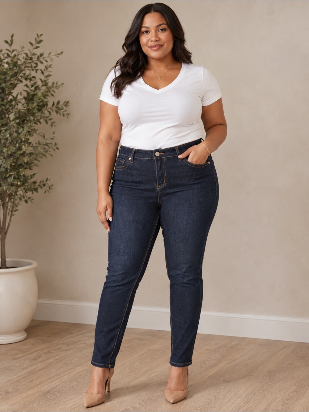 torrid Dark Indigo Skinny Jeans